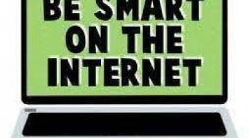 Be smart on the internet